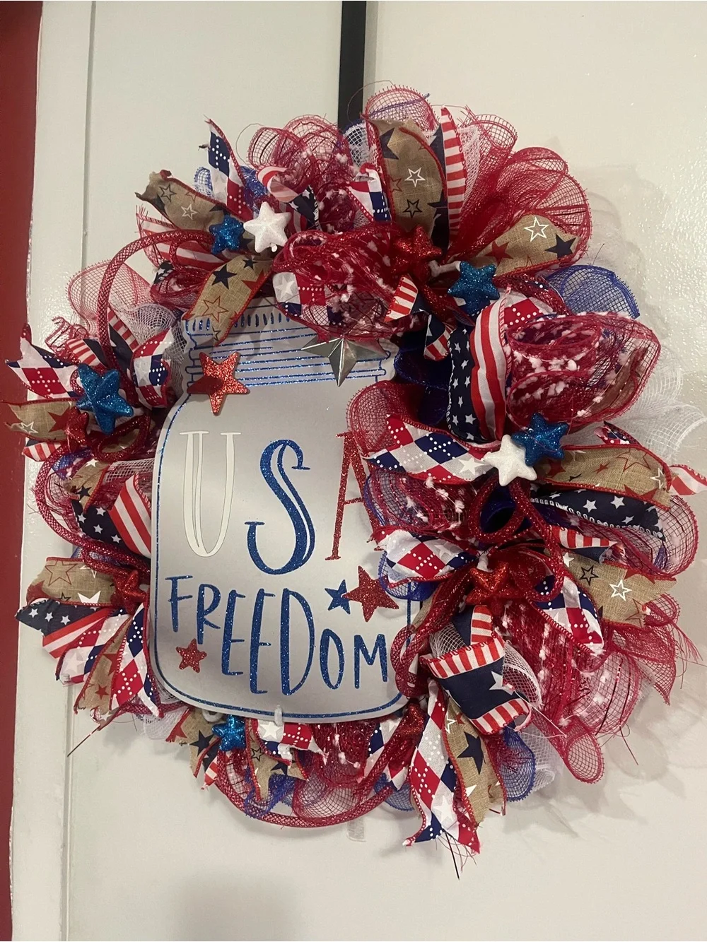 Hand Crafted festive patriotic